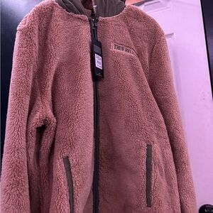 True Religion Blush Sherpa Jacket